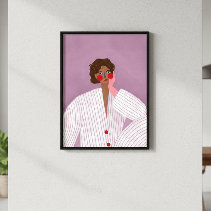 Pink Glove by Bea Muller wall - art - picture - poster