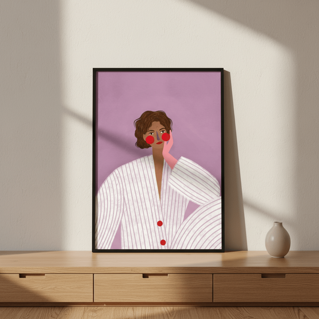 Pink Glove by Bea Muller wall - art - picture - poster