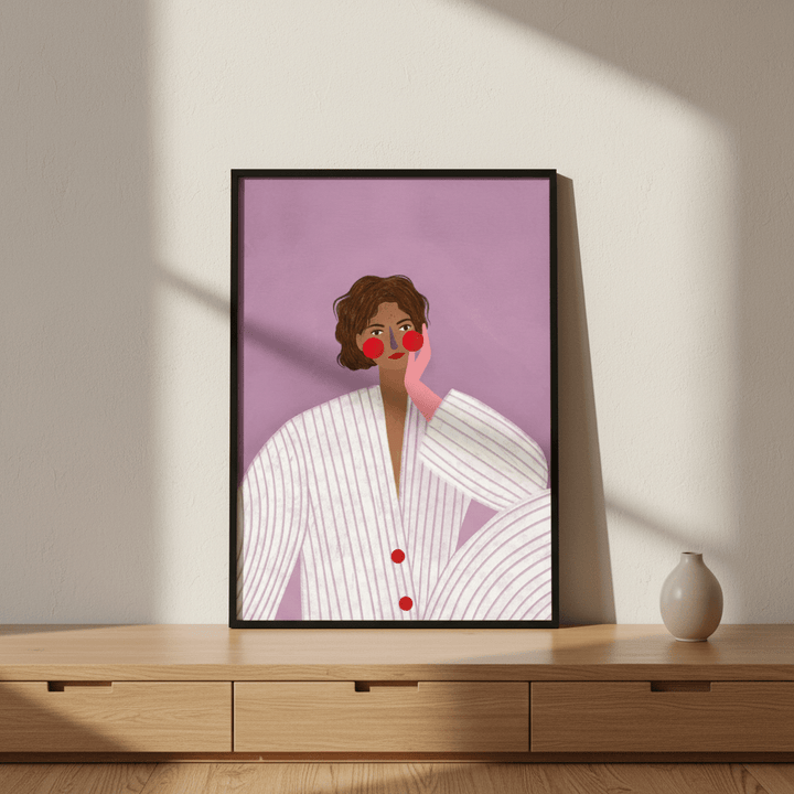 Pink Glove by Bea Muller wall - art - picture - poster