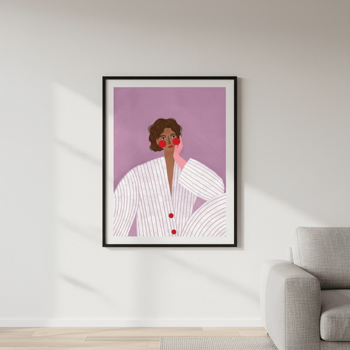 Pink Glove by Bea Muller wall - art - picture - poster