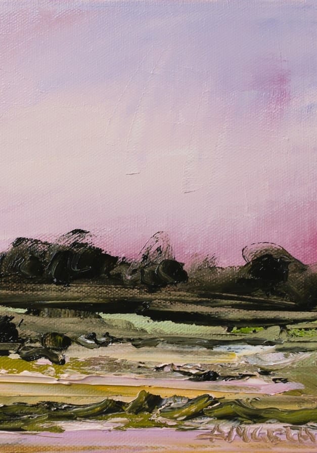Pink Mist By Angela Hawkey
