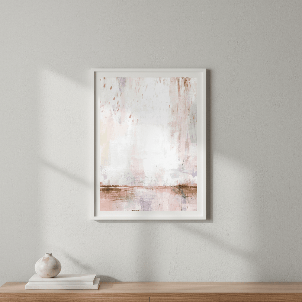 Pink Ocean by Deer Muskeeter wall - art - picture - poster