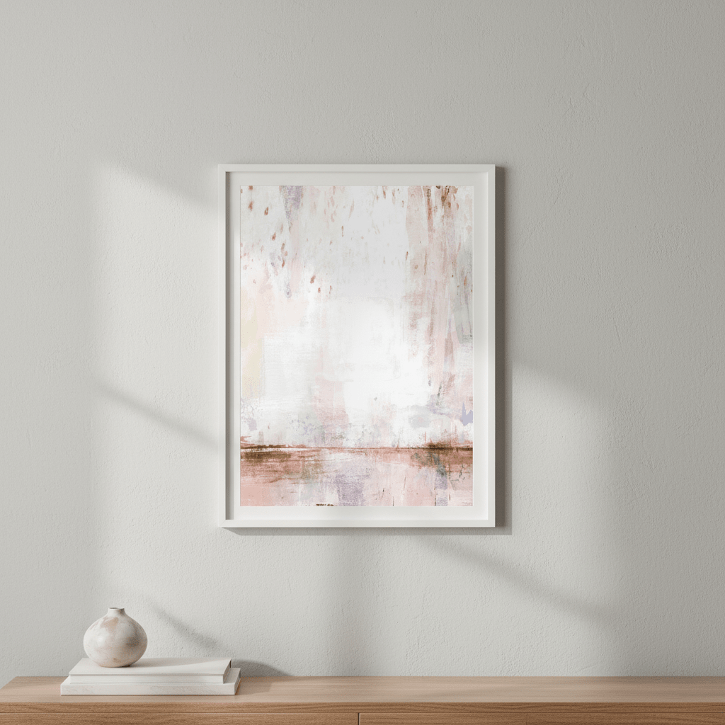 Pink Ocean by Deer Muskeeter wall - art - picture - poster
