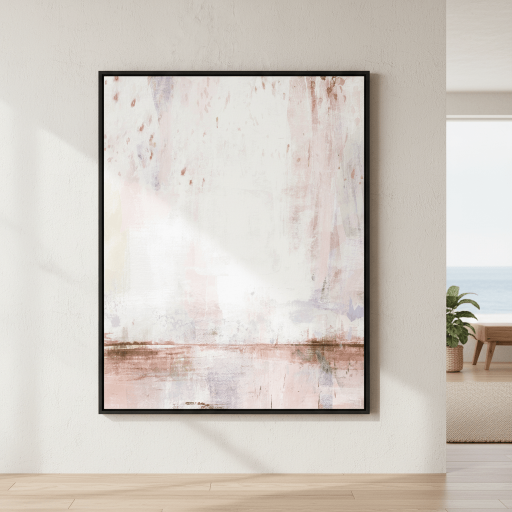 Pink Ocean by Deer Muskeeter wall - art - picture - poster