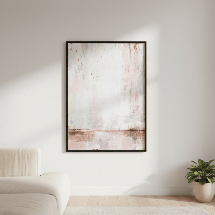 Pink Ocean by Deer Muskeeter wall - art - picture - poster