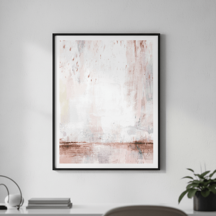 Pink Ocean by Deer Muskeeter wall - art - picture - poster
