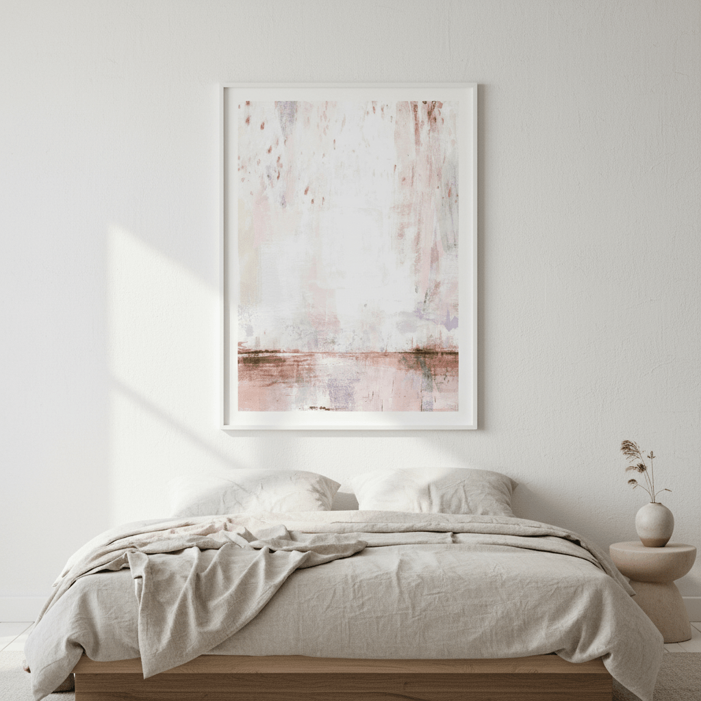 Pink Ocean by Deer Muskeeter wall - art - picture - poster