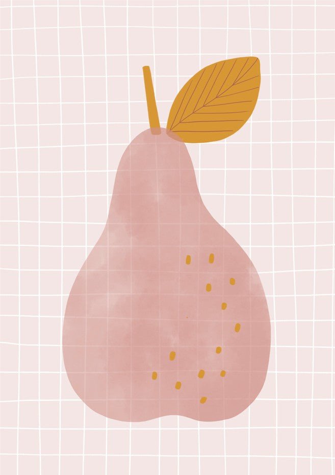 Pink Pear by Menina Lisboa