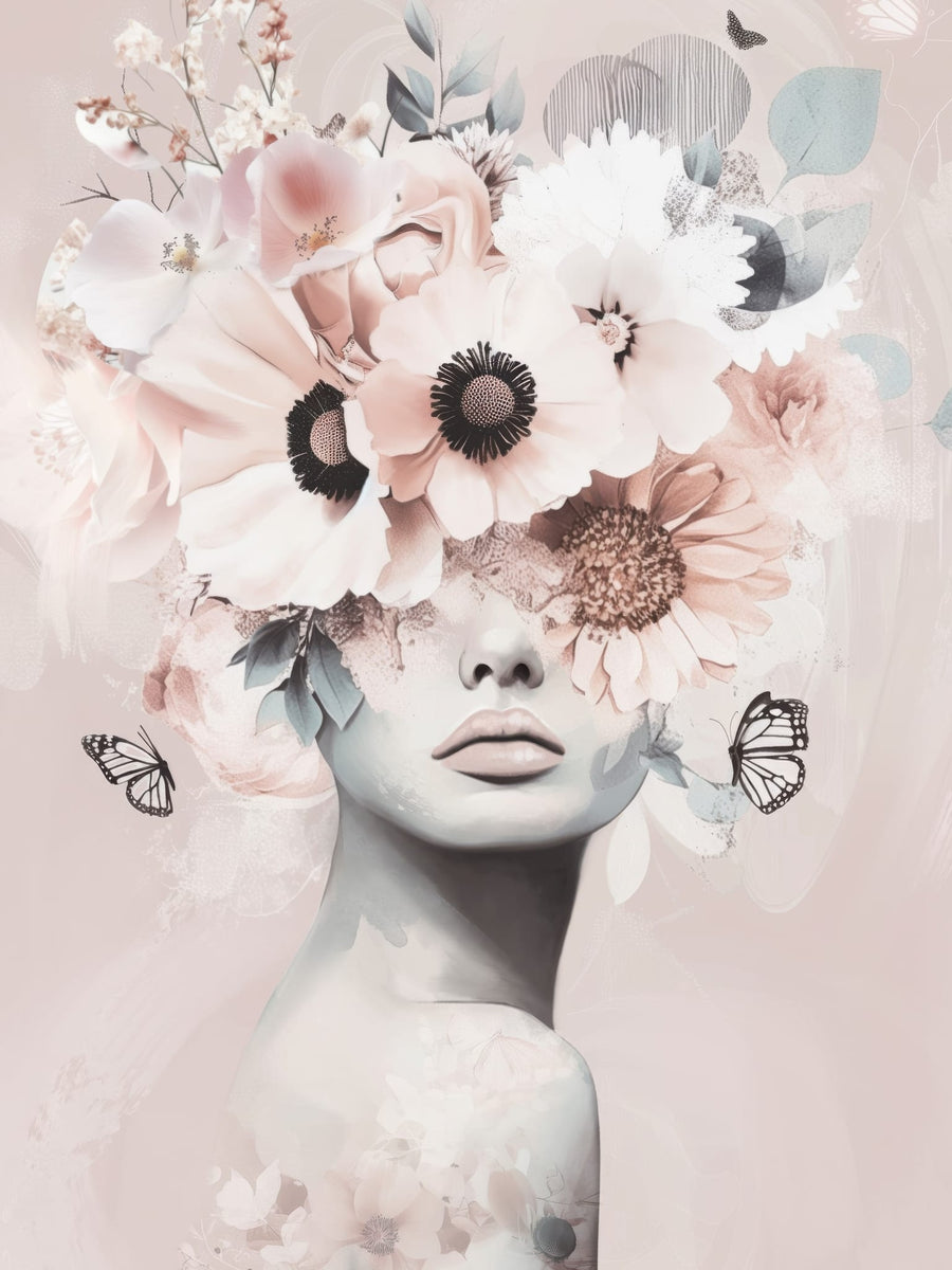 Pink Petal Veil by Bella Eve