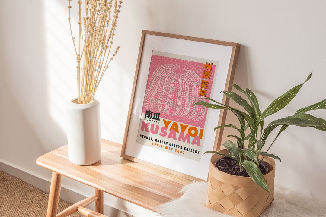 Pink Pumpkin By Yayoi Kusama - Style My Wall