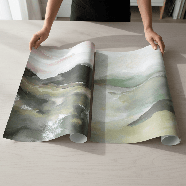 Pink Recollections Duo by Josephine Wianto wall - art - picture - poster