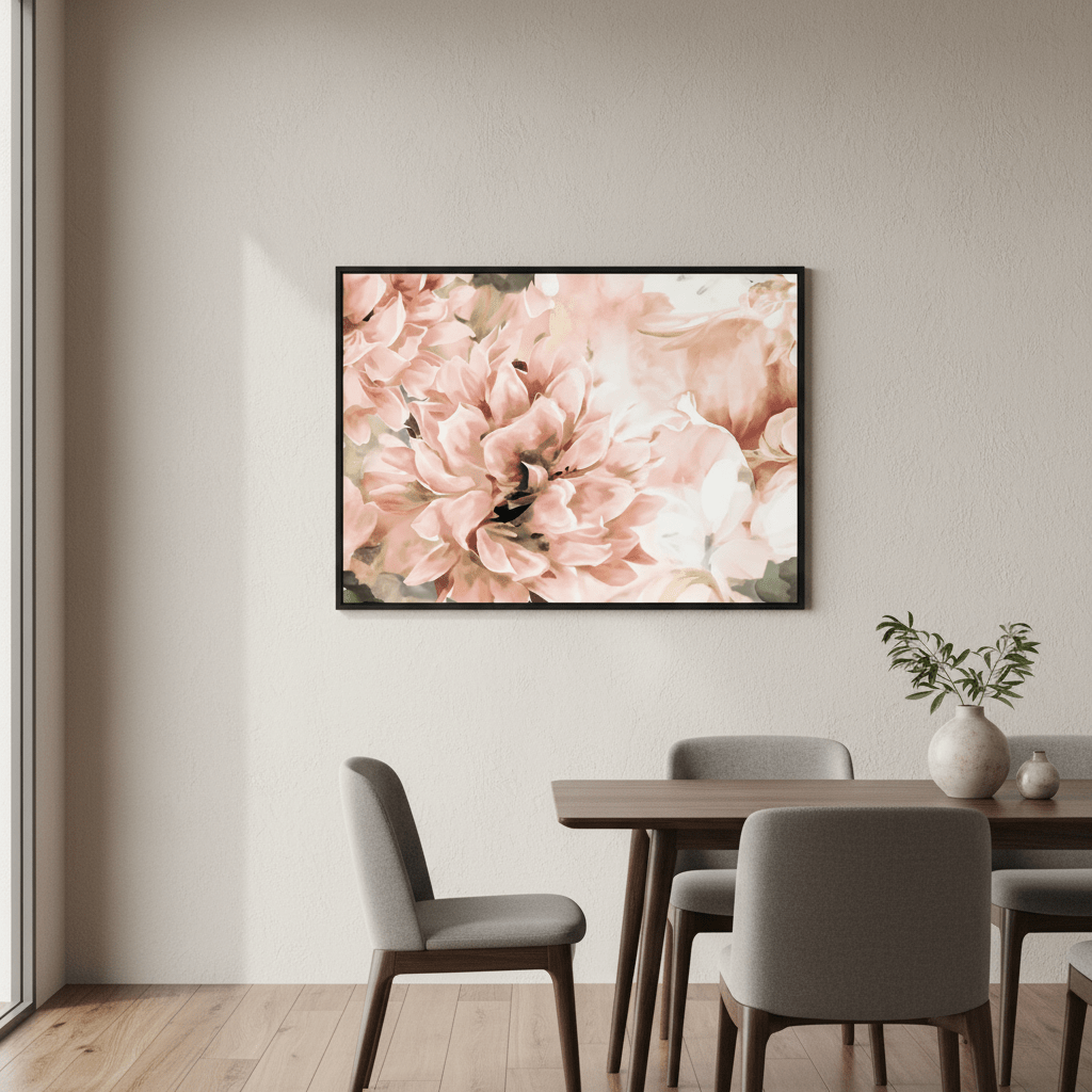 Pink Spring by Deer Muskeeter wall - art - picture - poster