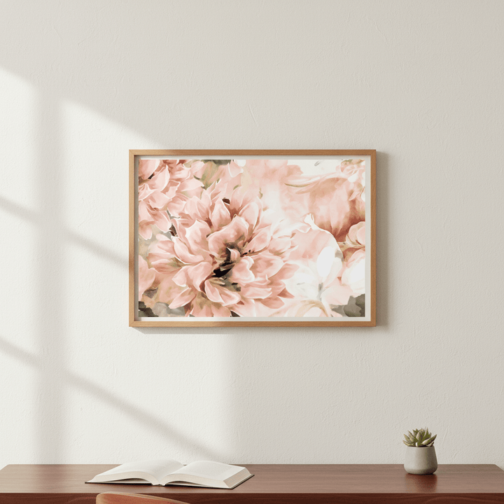 Pink Spring by Deer Muskeeter wall - art - picture - poster
