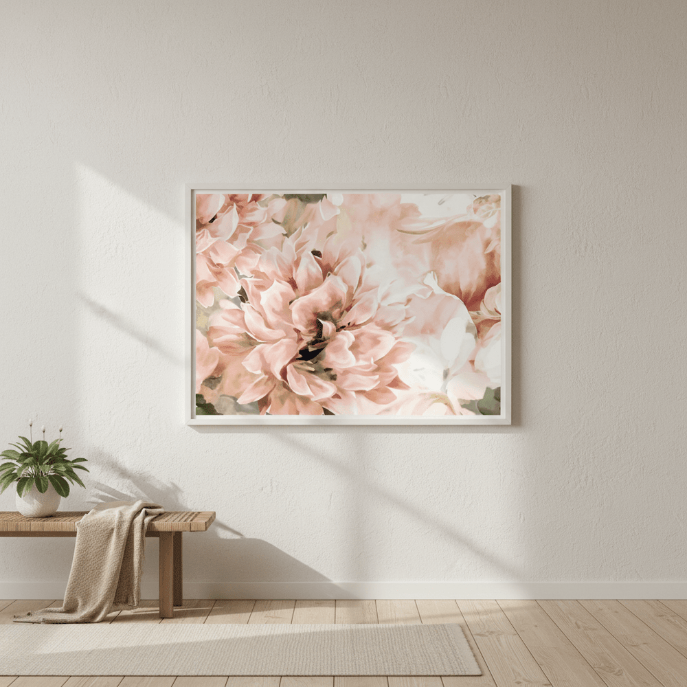 Pink Spring by Deer Muskeeter wall - art - picture - poster