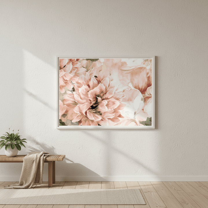 Pink Spring by Deer Muskeeter wall - art - picture - poster