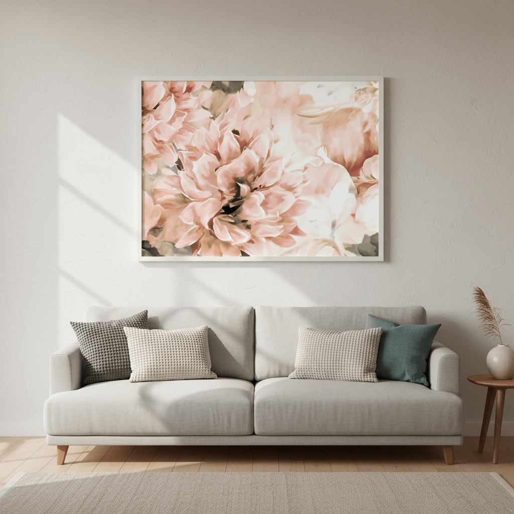 Pink Spring by Deer Muskeeter wall - art - picture - poster