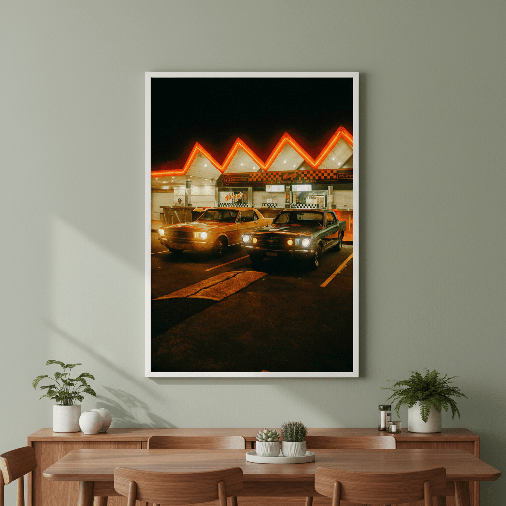 Pit Stop by Gelica Peralta wall - art - picture - poster