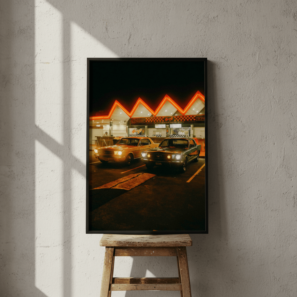 Pit Stop by Gelica Peralta wall - art - picture - poster