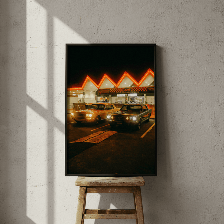Pit Stop by Gelica Peralta wall - art - picture - poster
