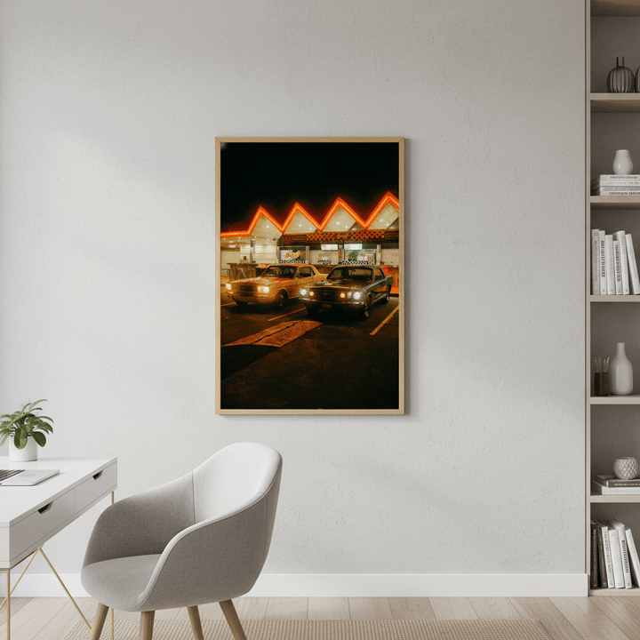 Pit Stop by Gelica Peralta wall - art - picture - poster