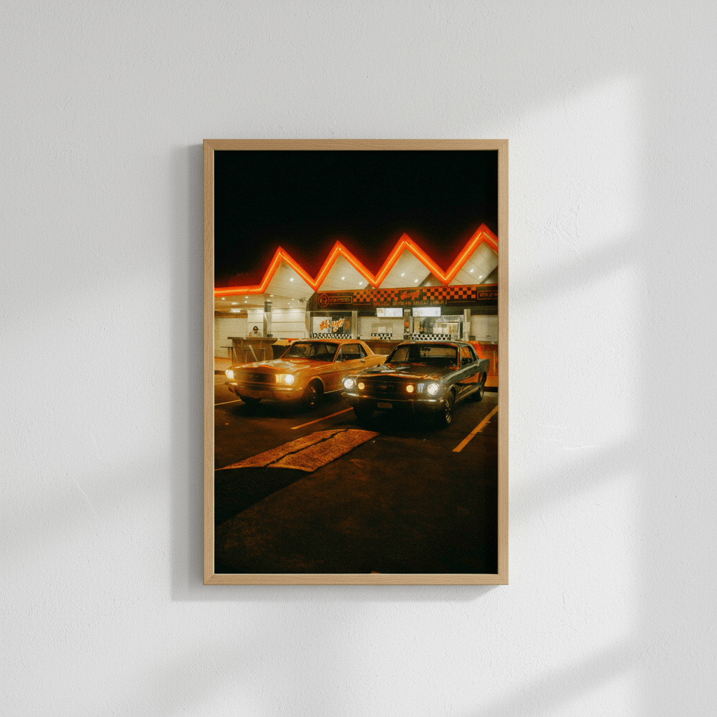 Pit Stop by Gelica Peralta wall - art - picture - poster