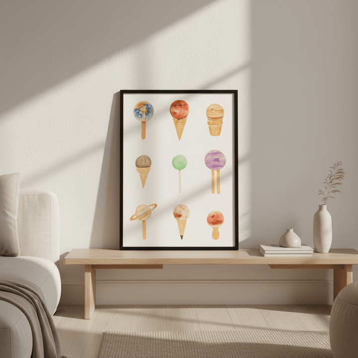 Planetarium Sugarium by Florent Bodart wall - art - picture - poster