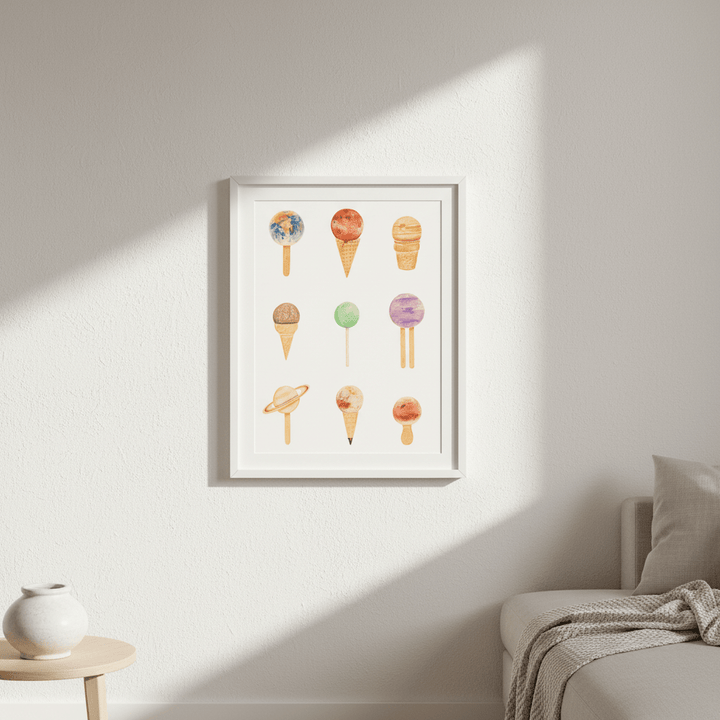 Planetarium Sugarium by Florent Bodart wall - art - picture - poster