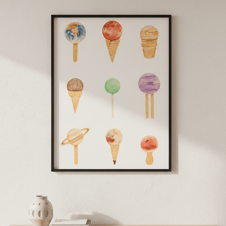Planetarium Sugarium by Florent Bodart wall - art - picture - poster