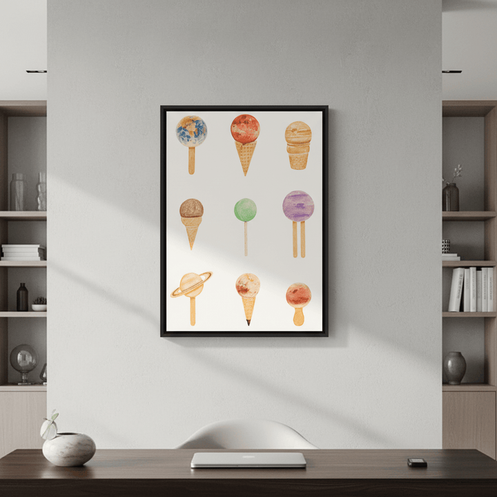 Planetarium Sugarium by Florent Bodart wall - art - picture - poster