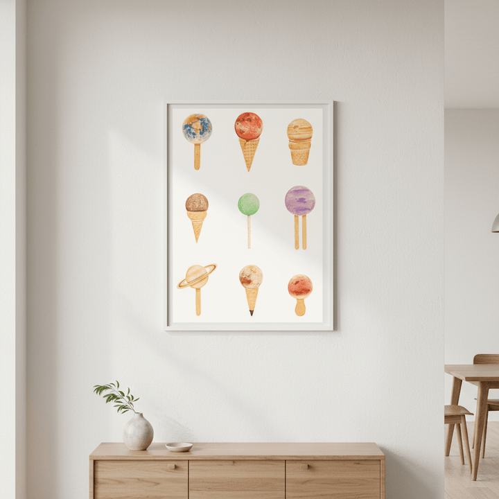 Planetarium Sugarium by Florent Bodart wall - art - picture - poster