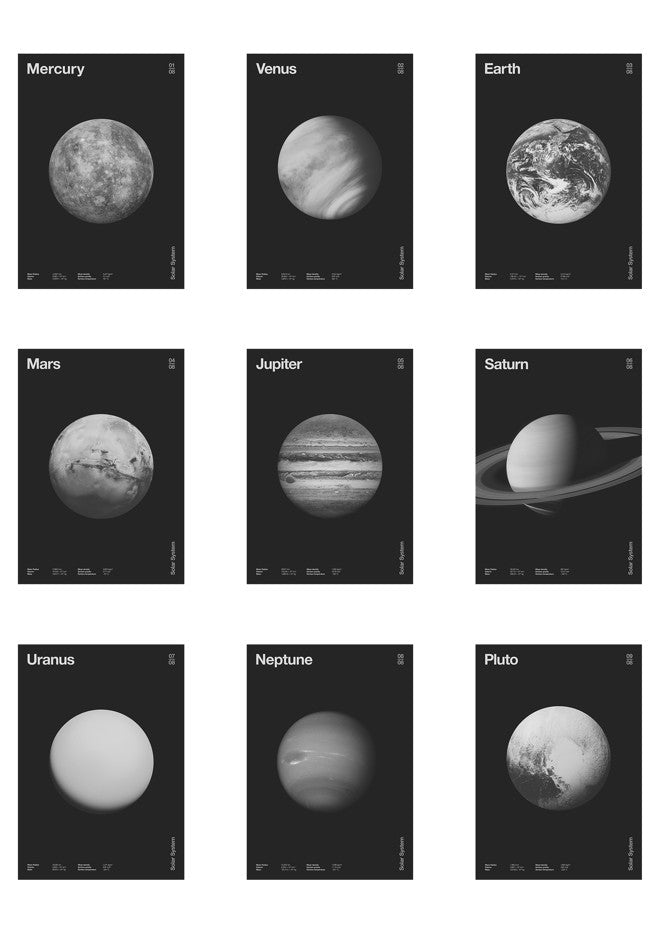 Planets with Data Family by Florent Bodart