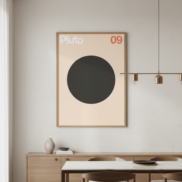 Pluto by Florent Bodart wall - art - picture - poster