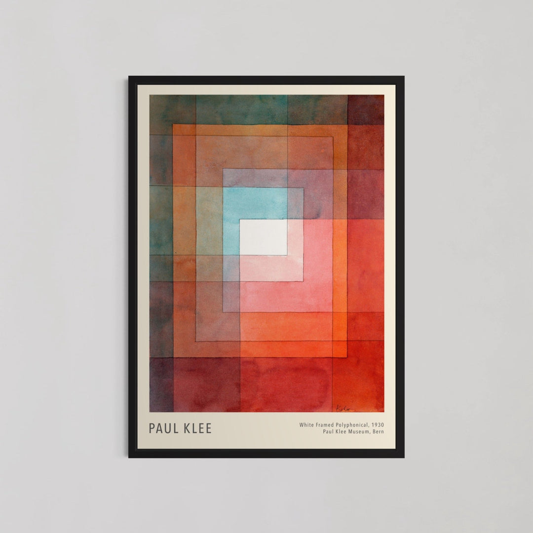 Polyphonically 930 Wall Art by Paul Klee - Style My Wall