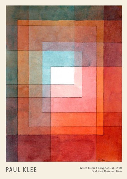 Polyphonically 930 Wall Art by Paul Klee