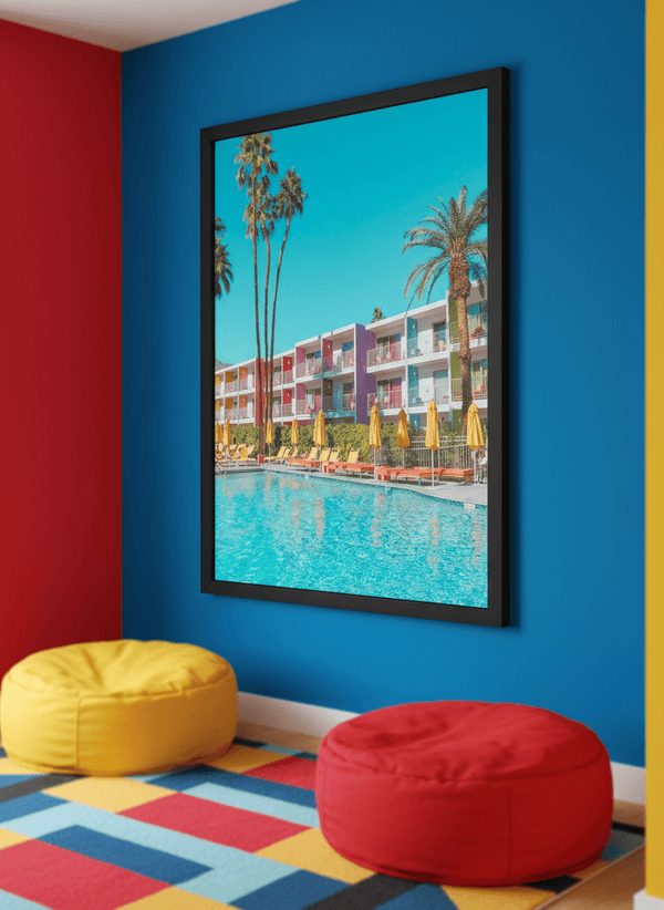 Poolside At The Saguaro Hotel By Tom Windeknecht