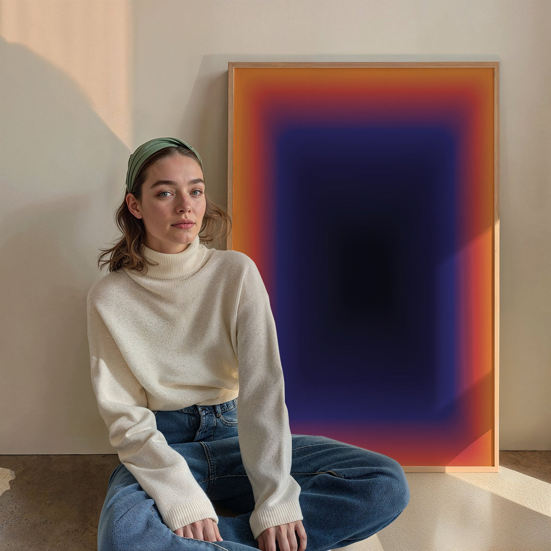 Portal Burn wall - art - picture - poster