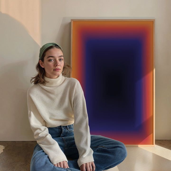 Portal Burn wall - art - picture - poster