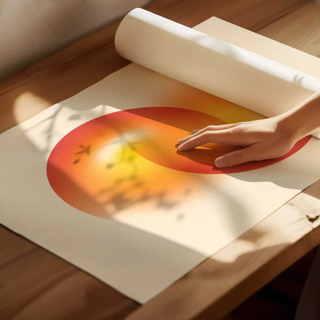 Portal of Flame Set of 2 Prints wall - art - picture - poster