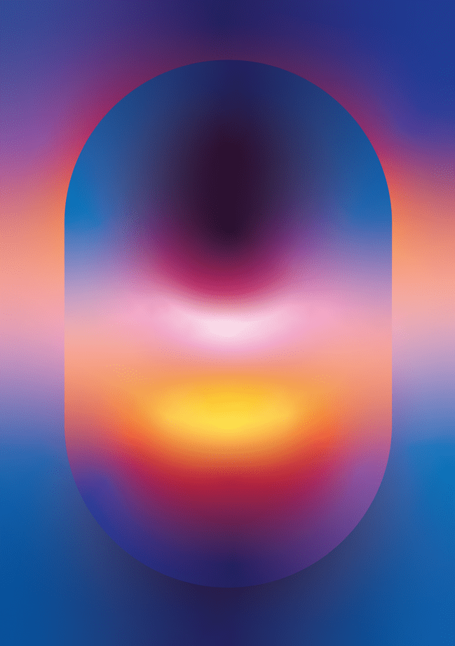 Portal of Light Art Poster,frame