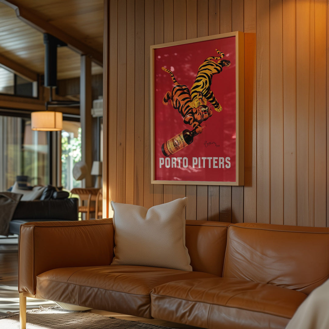 Porto Pitter Vintage Wall Art wall - art - picture - poster