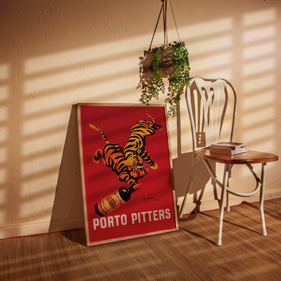 Porto Pitter Vintage Wall Art wall - art - picture - poster