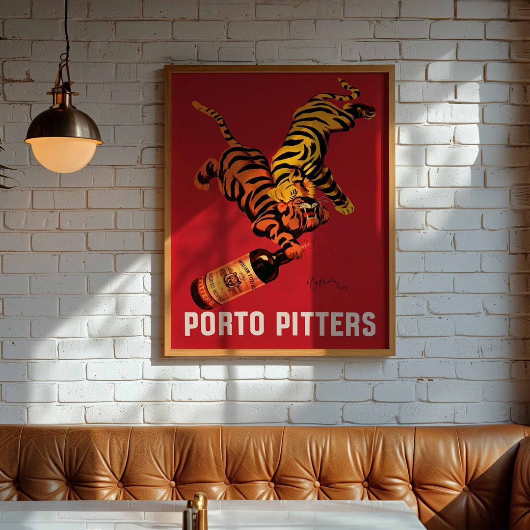 Porto Pitter Vintage Wall Art wall - art - picture - poster