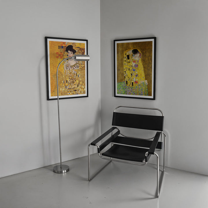 Portrait & The Kiss Exhibition Prints by Gustav Klimt wall - art - picture - poster