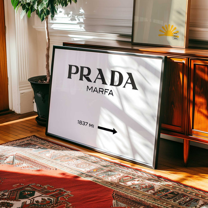 Prada Marfa Landscape Wall Art wall - art - picture - poster