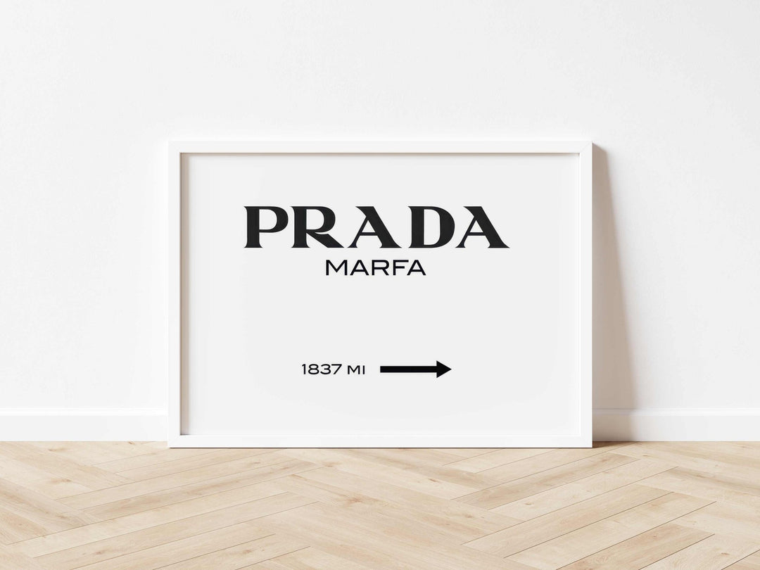 Prada Marfa Landscape Wall Art wall - art - picture - poster