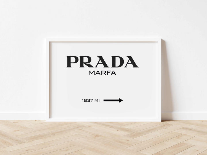 Prada Marfa Landscape Wall Art wall - art - picture - poster