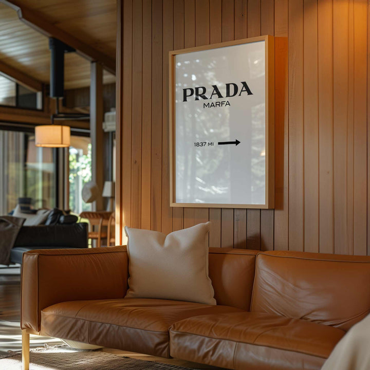 Prada Marfa Portrait Wall Art wall - art - picture - poster