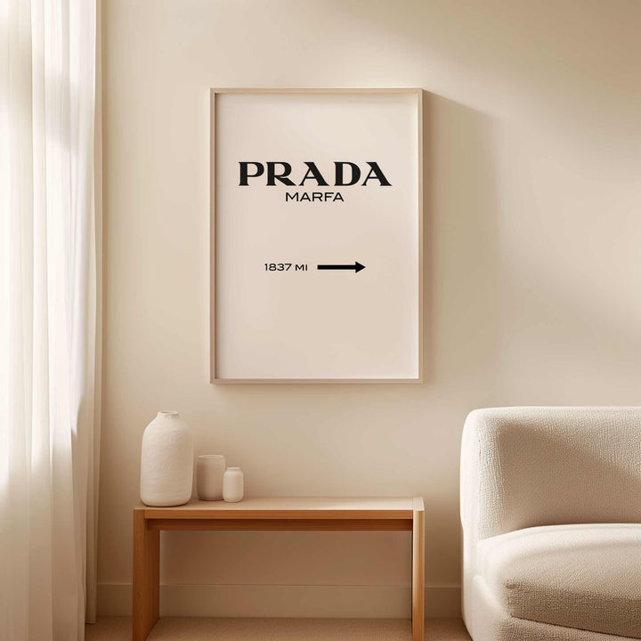 Prada Marfa Portrait Wall Art wall - art - picture - poster