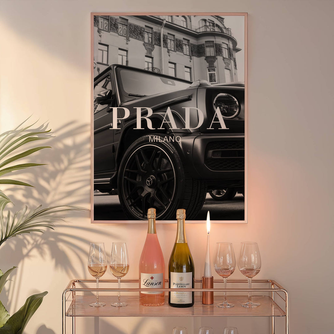 Prada Milano Jeep Photograph wall - art - picture - poster