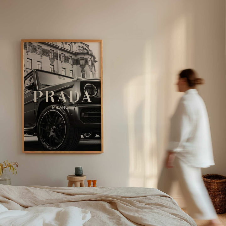 Prada Milano Jeep Photograph wall - art - picture - poster
